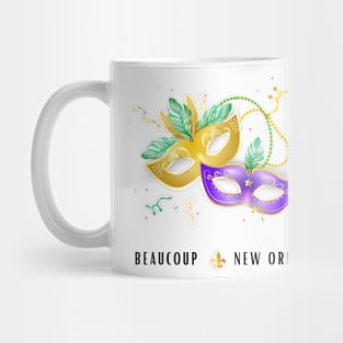 Beaucoup New Orleans Double Mask Mug